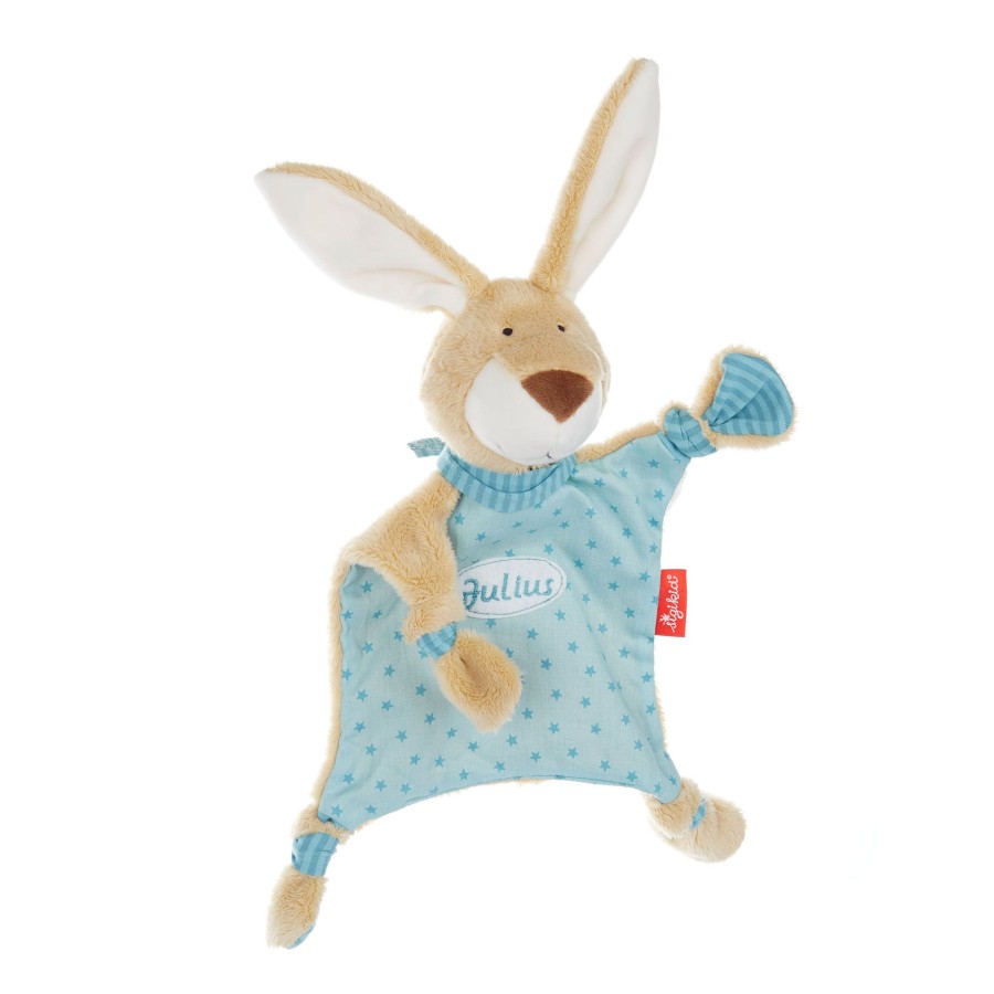 Sigikid Namensschnuffeltuch Hase Turkis