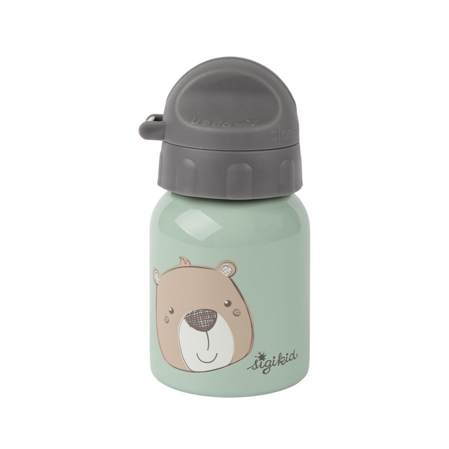 Sigikid Edelstahl Kinder Trinkflasche Bar, 250Ml