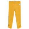 Sigikid Gelbe Kinder Leggings, Seitlich Gerafft