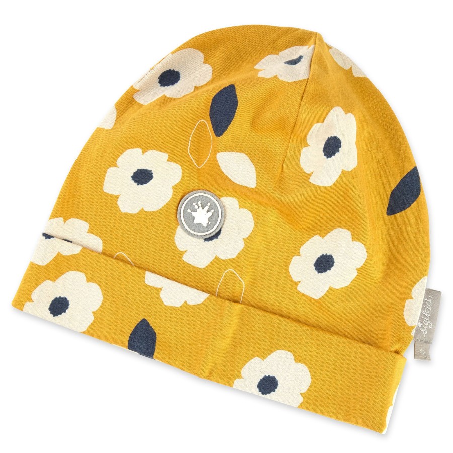 Sigikid Kinder Sommer Beanie Mit Blumchen Print