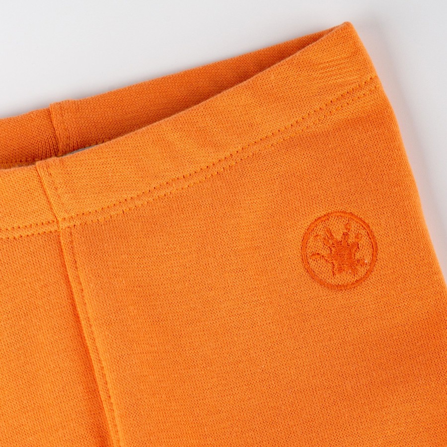 Sigikid Baby Leggings In Orange