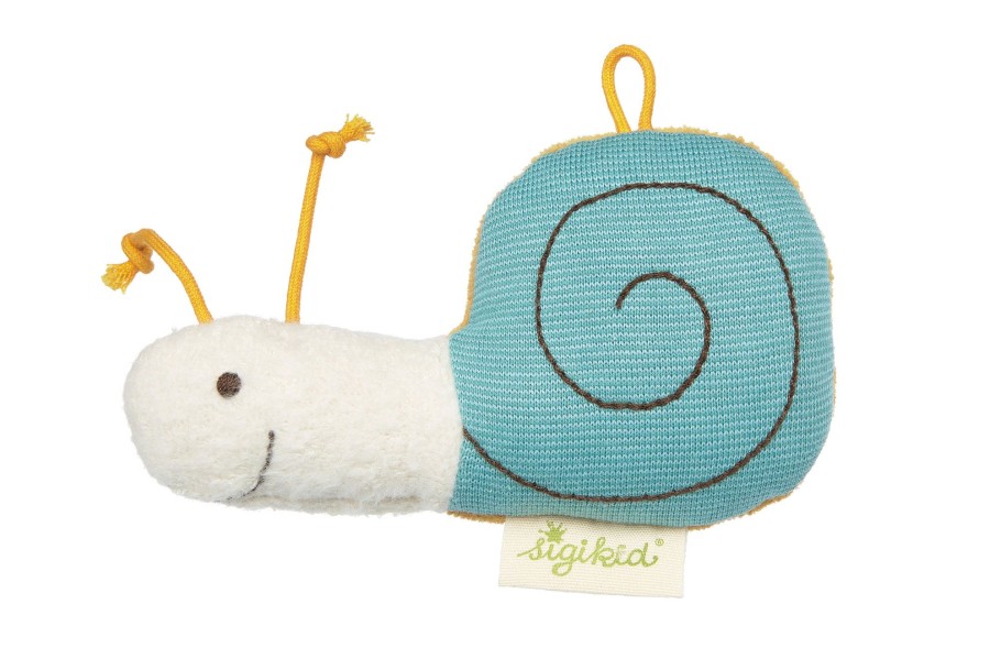 Sigikid Baby Greifling Schnecke, Green Collection