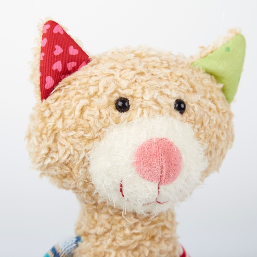 Sigikid Kuscheltier Katze Im Patchworkstyle
