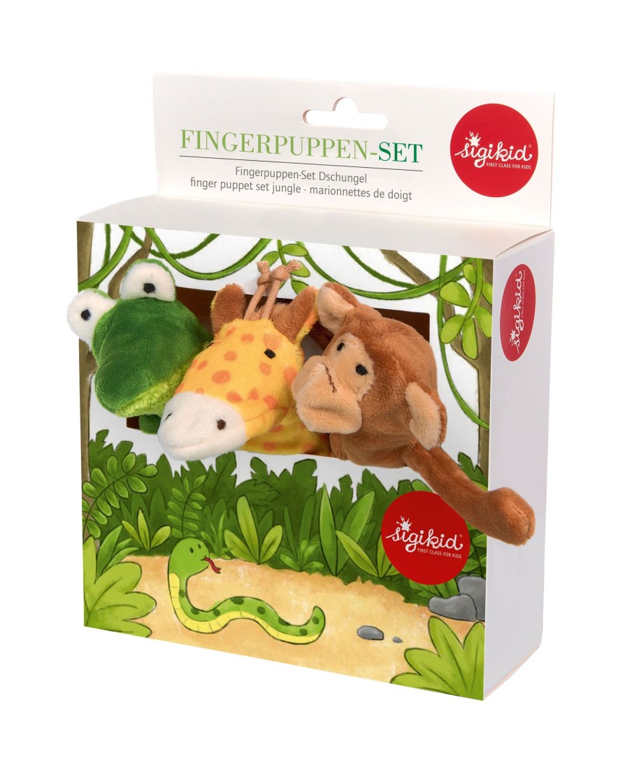 Sigikid Fingerpuppen-Set Dschungel