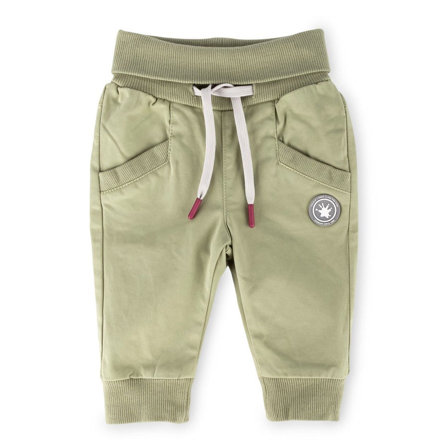 Sigikid Baby Gabardine Hose, Grun