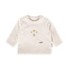 Sigikid Baby Langarmshirt Kronchen Bar, Beige