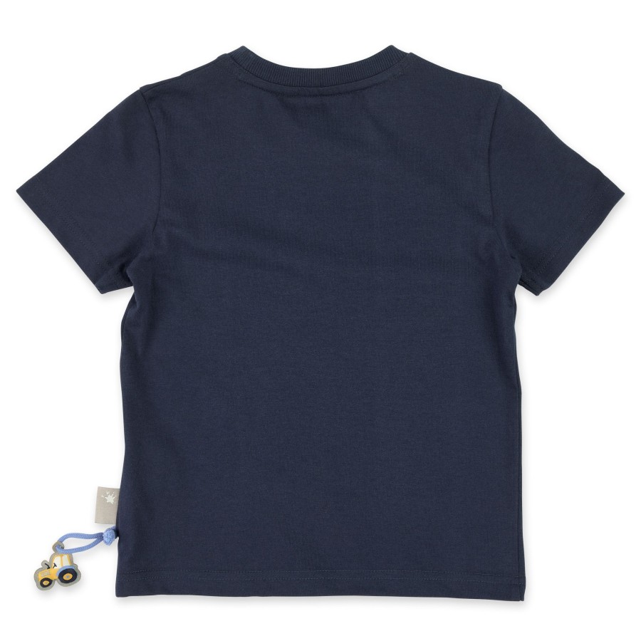 Sigikid Dunkelblaues Kinder T-Shirt Traktor