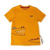 Sigikid Gelbes Kinder T-Shirt Krokodil