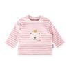 Sigikid Baby Langarm Ringelshirt Kronchen Bar, Rosa