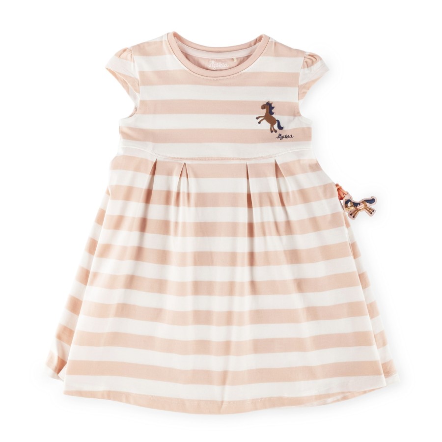 Sigikid Kinder Sommerkleid Mit Pferdchen Stickerei