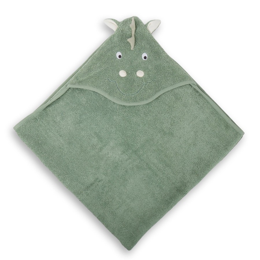 Sigikid Baby Kapuzen-Badetuch Dino