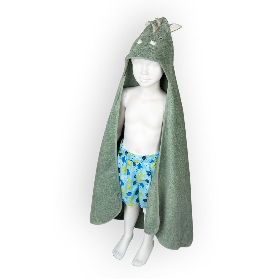 Sigikid Baby Kapuzen-Badetuch Dino