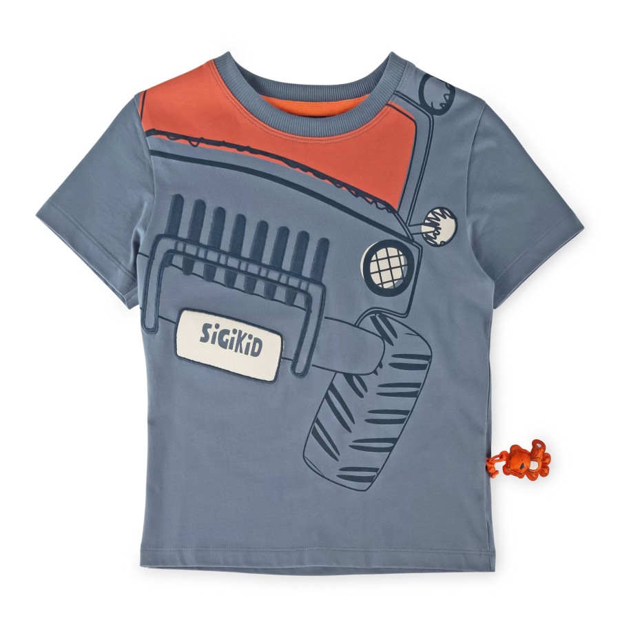 Sigikid Kinder T-Shirt Jeep, Blau