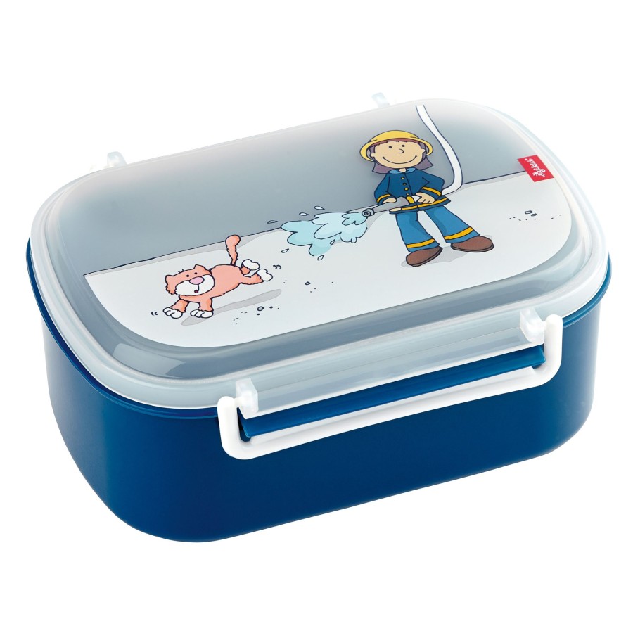 Sigikid Kinder Brotzeitbox Fur Jungen, Frido Firefighter