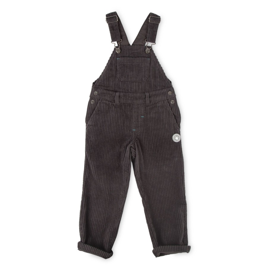 Sigikid Dunkelgraue Kinder Latz-Cordhose