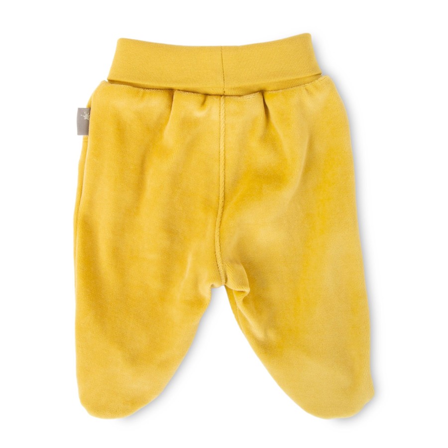 Sigikid Baby Nickihose Mit Fuschen, Dunkelgelb