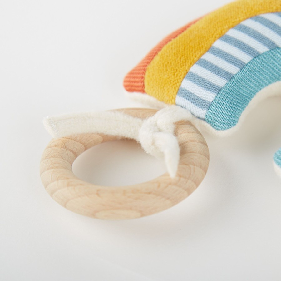 Sigikid Baby Aktiv-Greifling Regenbogen, Green Collection