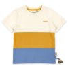 Sigikid Kinder T-Shirt Weis-Gelb-Blau