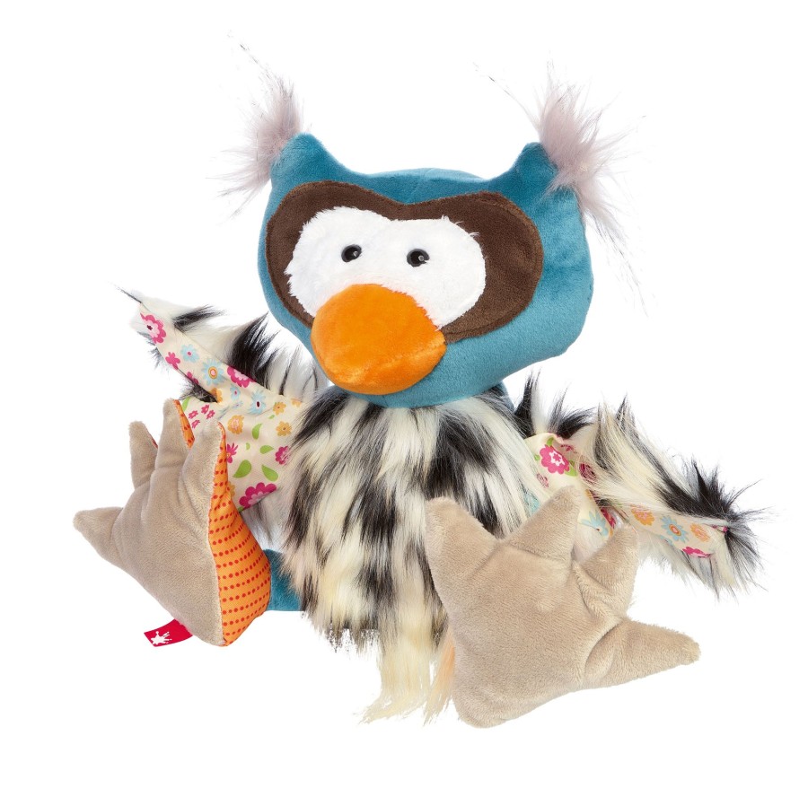 Sigikid Kuscheltier Eule, Patchwork Sweety