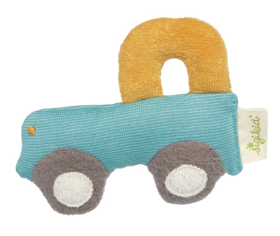Sigikid Baby Greifling Auto, Green Collection