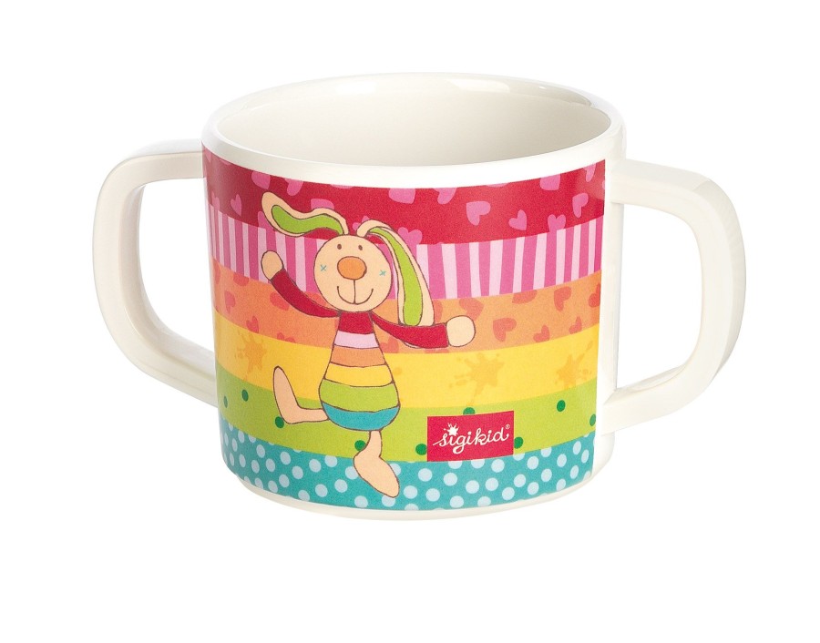 Sigikid Kinder Tasse Hase Rainbow Rabbit, Rpet