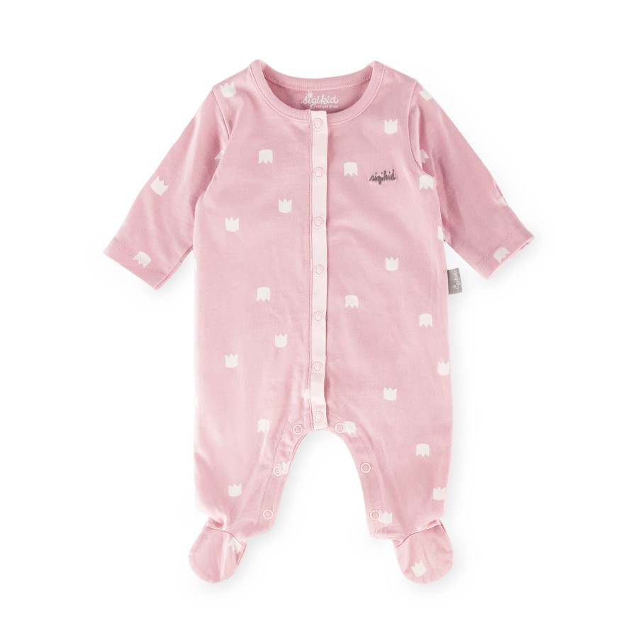 Sigikid Baby Langarm Overall, Rosa