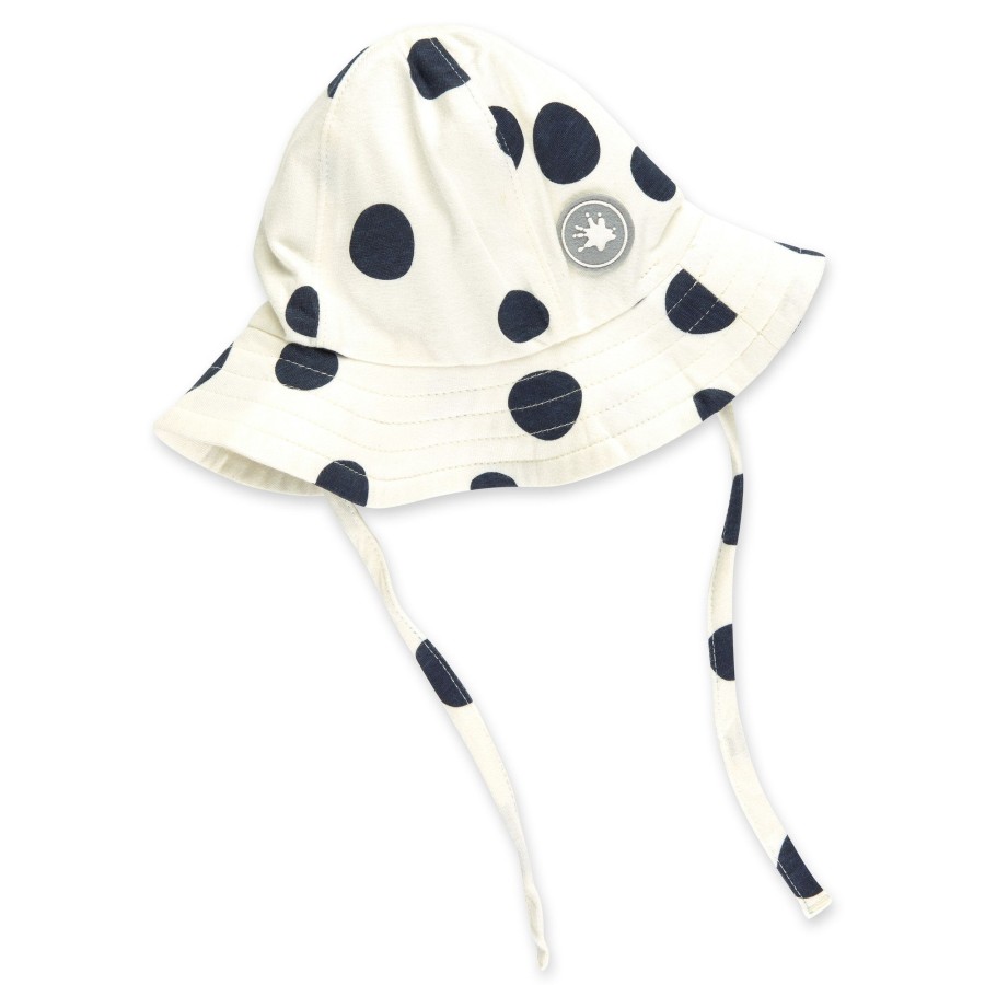 Sigikid Weiser Baby Sommerhut Mit Krempe Und Bindebandchen