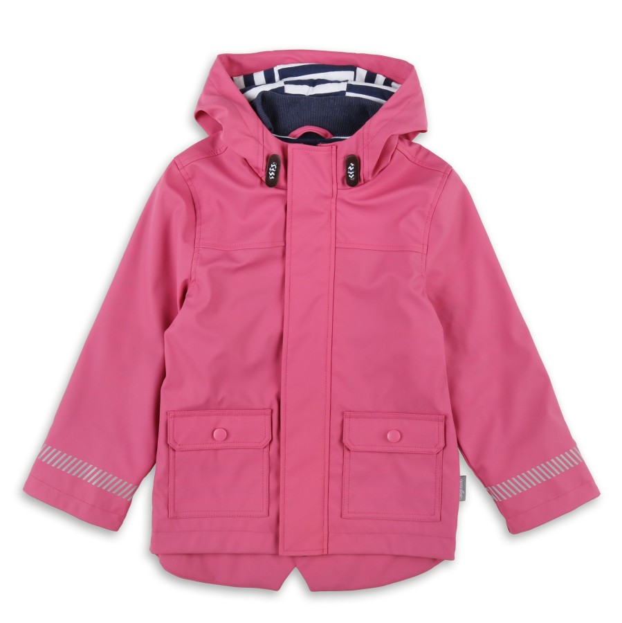Sigikid Pinkfarbene Regenjacke, Mit Baumwolle Gefuttert