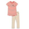 Sigikid Kinder Schlafanzug Tiger, Hell Meliert-Pink