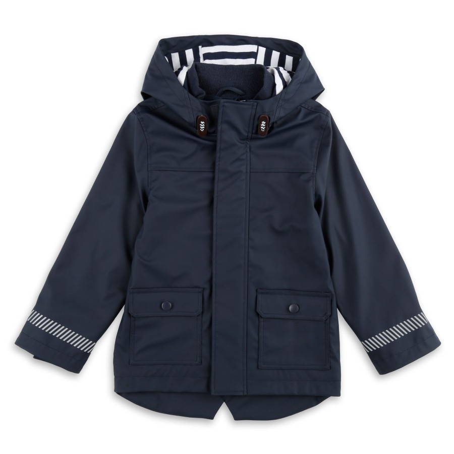 Sigikid Dunkelblaue Regenjacke, Mit Baumwolle Gefuttert