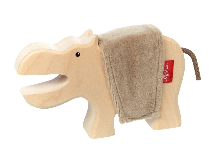 Sigikid Holztier Nilpferd, Cudly Wudly