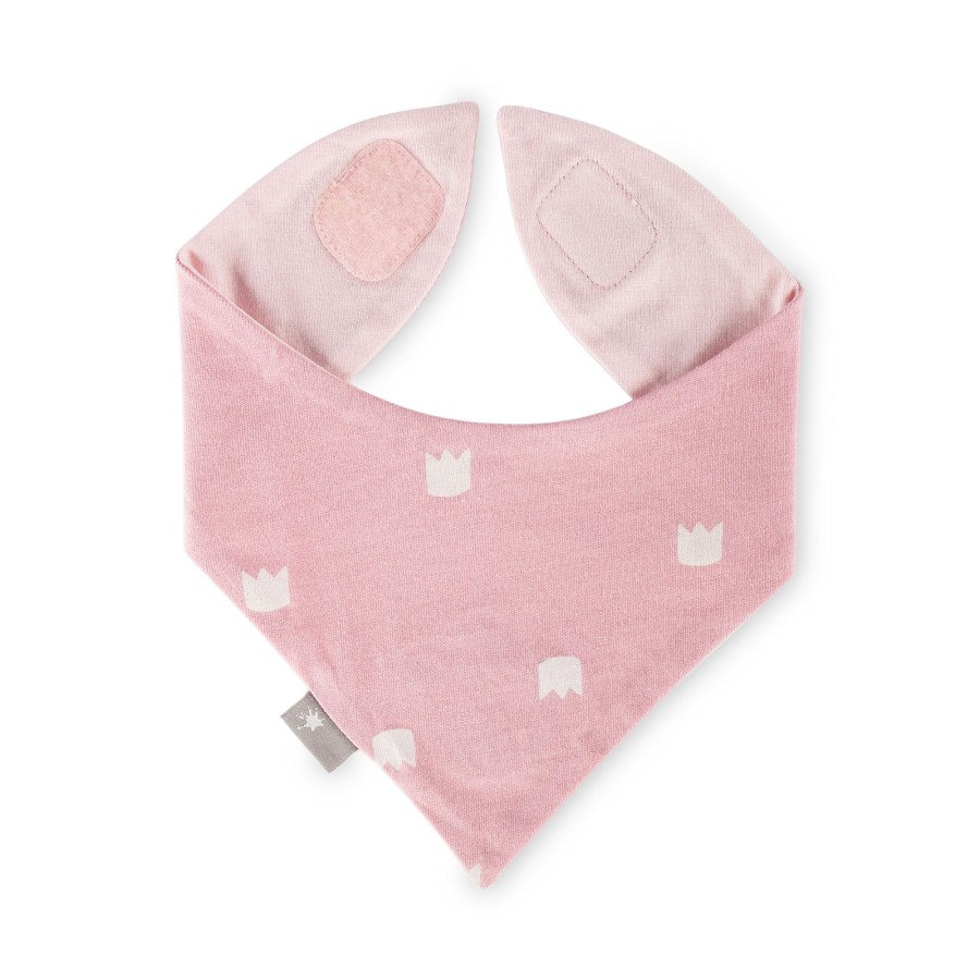 Sigikid Baby Wendehalstuch Kronchen Bar, Rosa