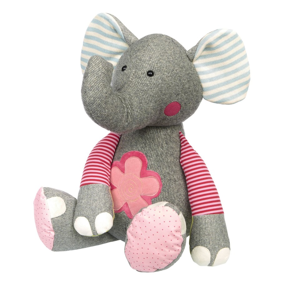 Sigikid Xxl Kuscheltier Elefant Im Patchworkstyle