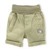 Sigikid Baby Gabardine Bermuda, Grun