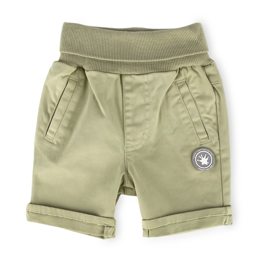 Sigikid Baby Gabardine Bermuda, Grun