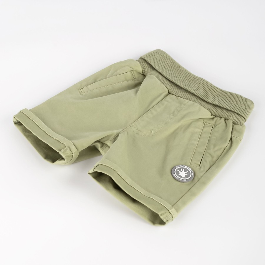 Sigikid Baby Gabardine Bermuda, Grun
