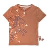 Sigikid Kinder T-Shirt Mit Pferde Motiv, Hellbraun