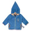 Sigikid Blaue Baby Fleecejacke Wild Flamingo