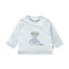 Sigikid Baby Langarmshirt Kronchen Bar, Blau