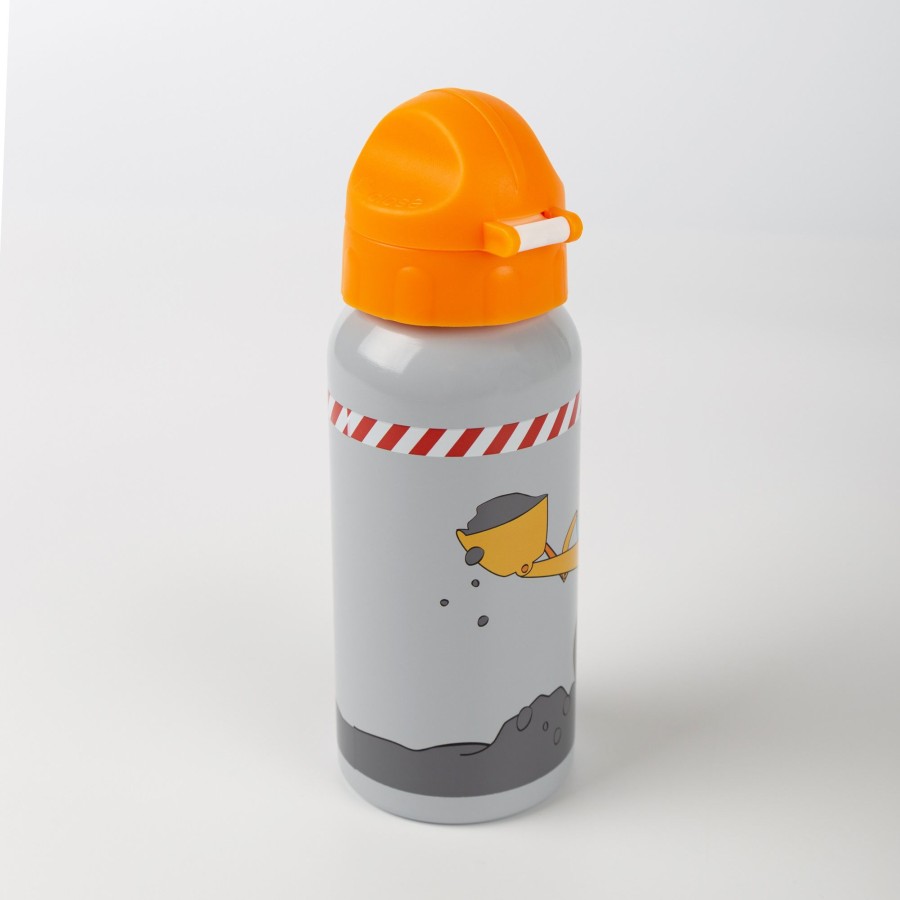 Sigikid Kinder Edelstahl-Trinkflasche Bodo Bagger