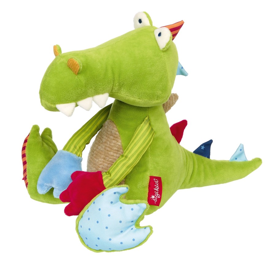 Sigikid Kuscheltier Krokodil, Patchwork Sweety