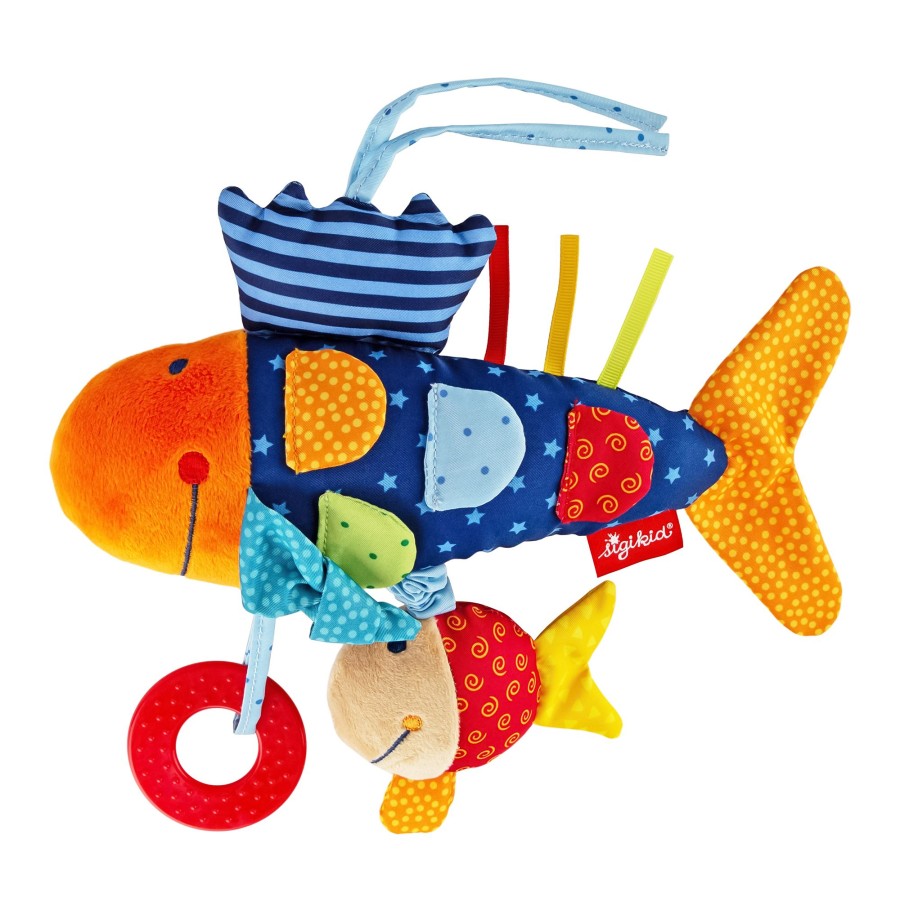 Sigikid Babyspielzeug Aktiv-Fisch
