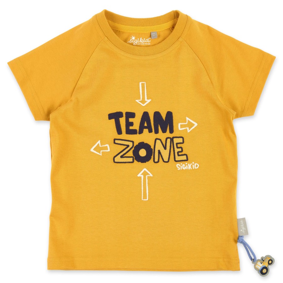 Sigikid Gelbes Kinder T-Shirt Team Zone