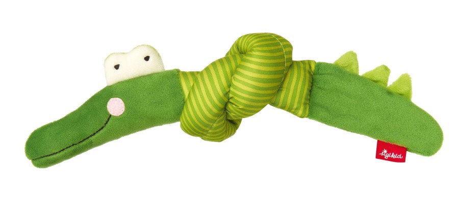 Sigikid Baby Greifling Krokodil, Playq
