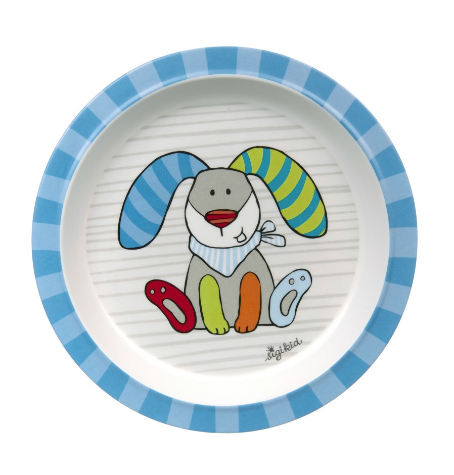 Sigikid Kinder Teller Hase Ringeldingel, Rpet