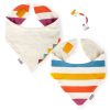Sigikid Baby Wendehalstuch Bunt Gestreift Happy Crocodile