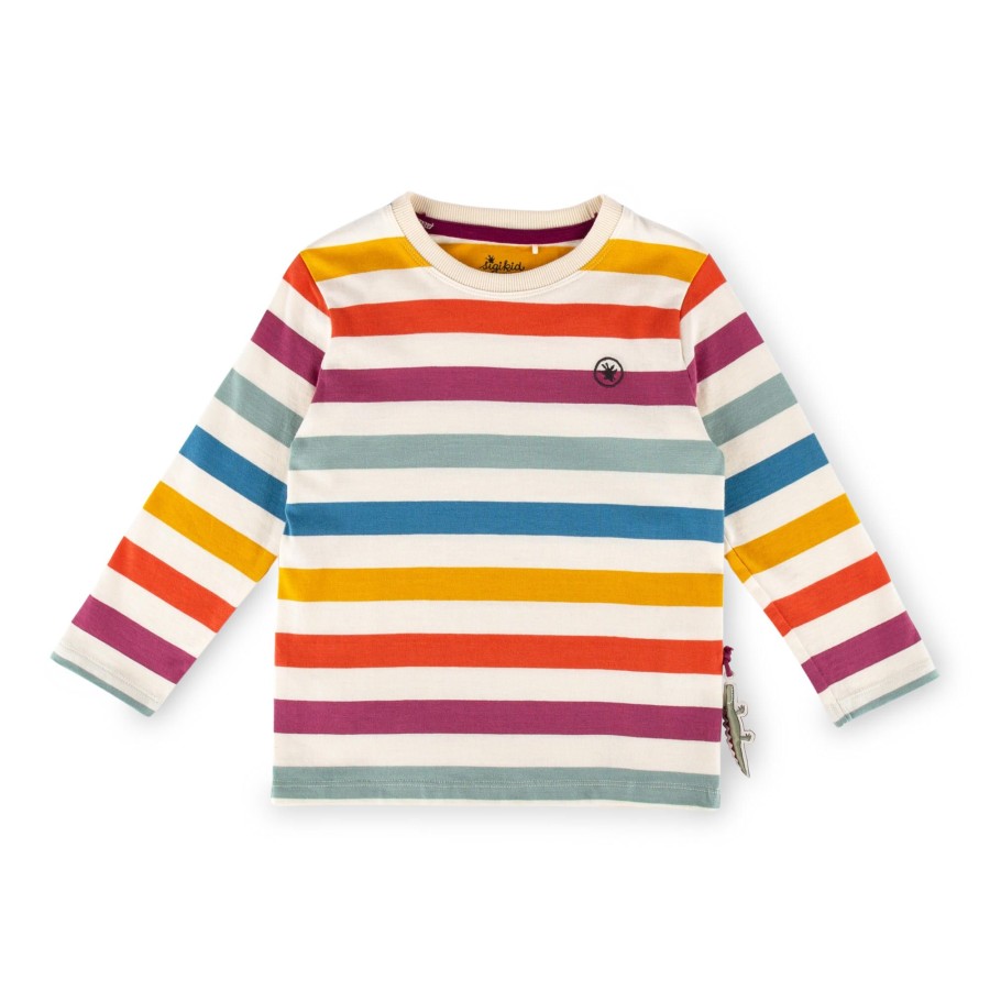 Sigikid Bunt Gestreiftes Kinder Langarmshirt