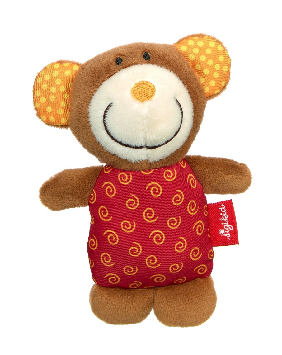 Sigikid Baby Rassel Bar Red Stars