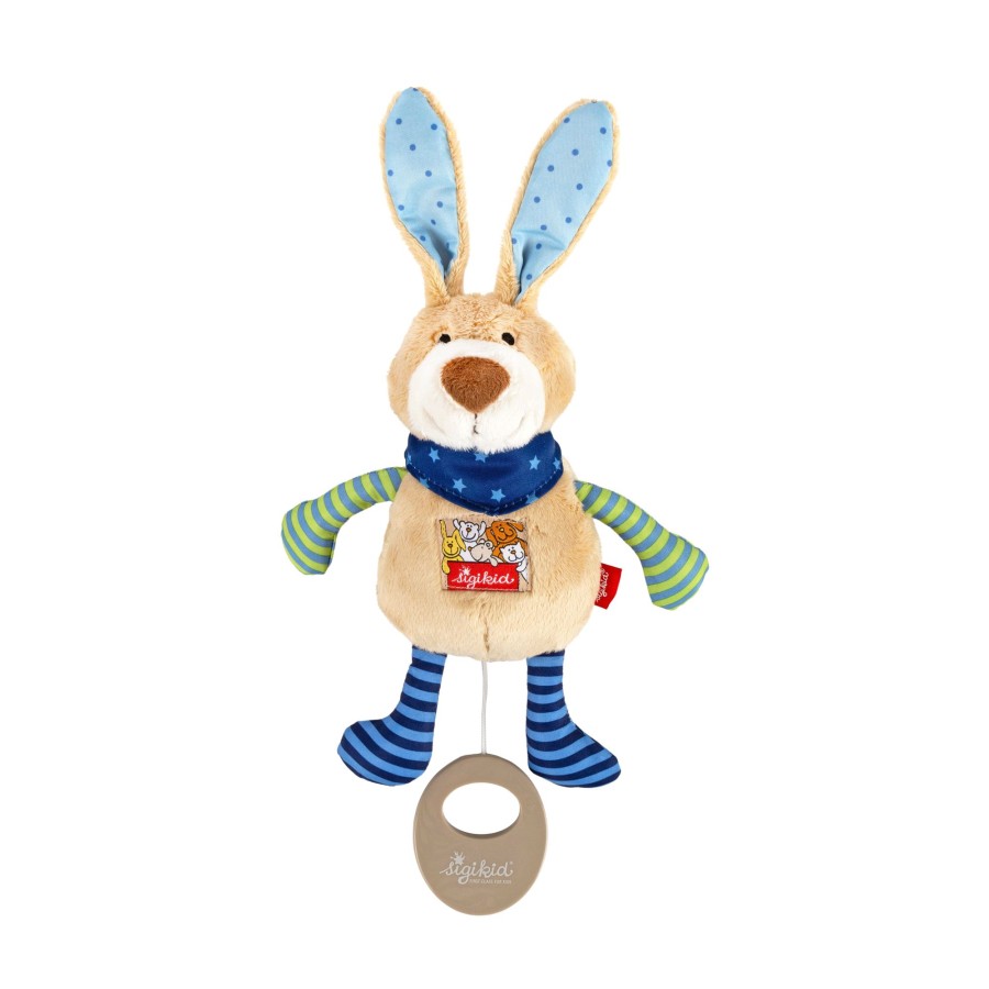 Sigikid Spieluhr Hase, Red Stars Collection
