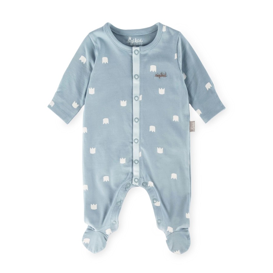 Sigikid Baby Overall Kronchen Bar, Blau